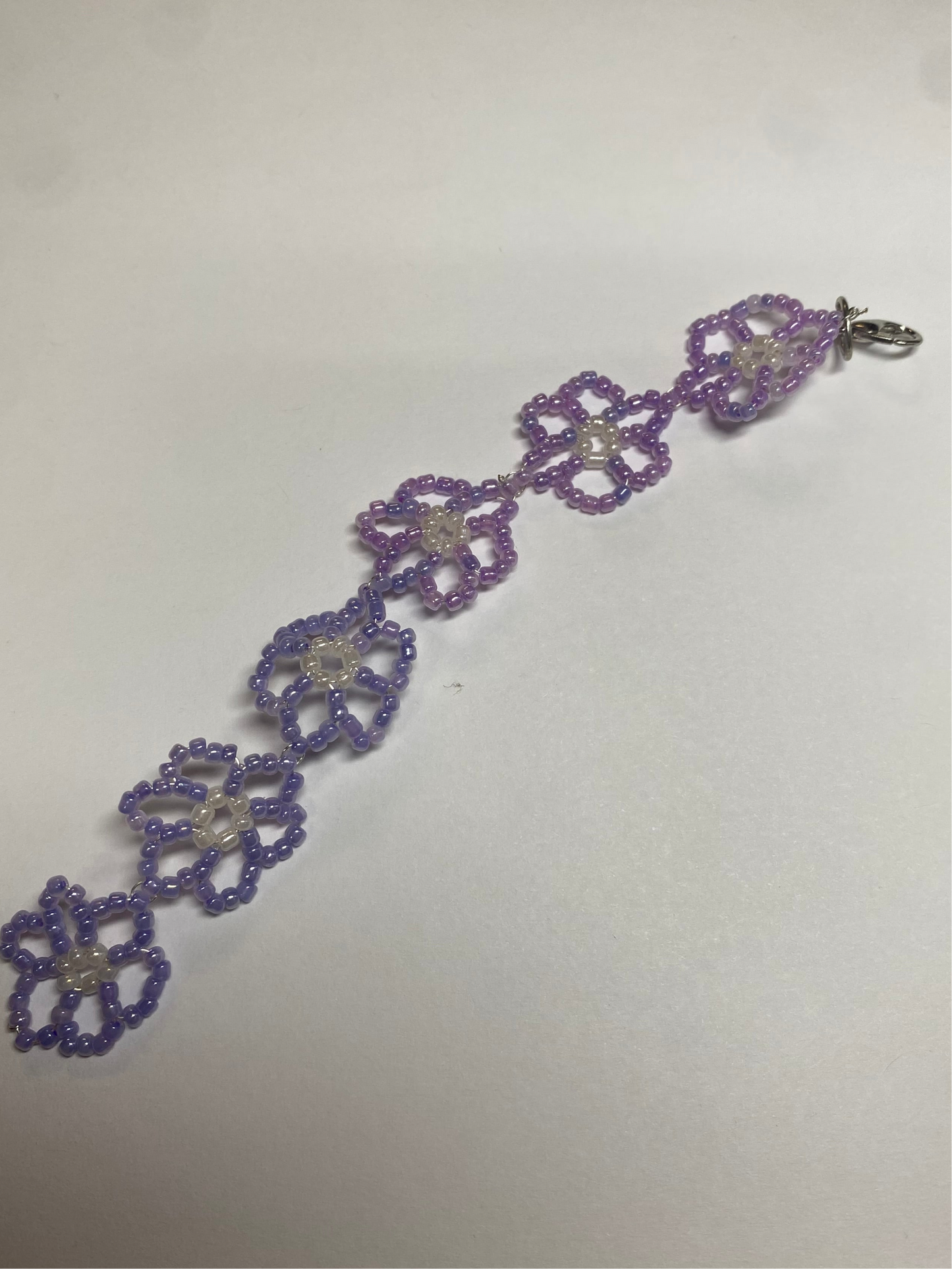 Flower keychain